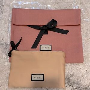 Gucci Bundle Pouch/ small cosmetic bag